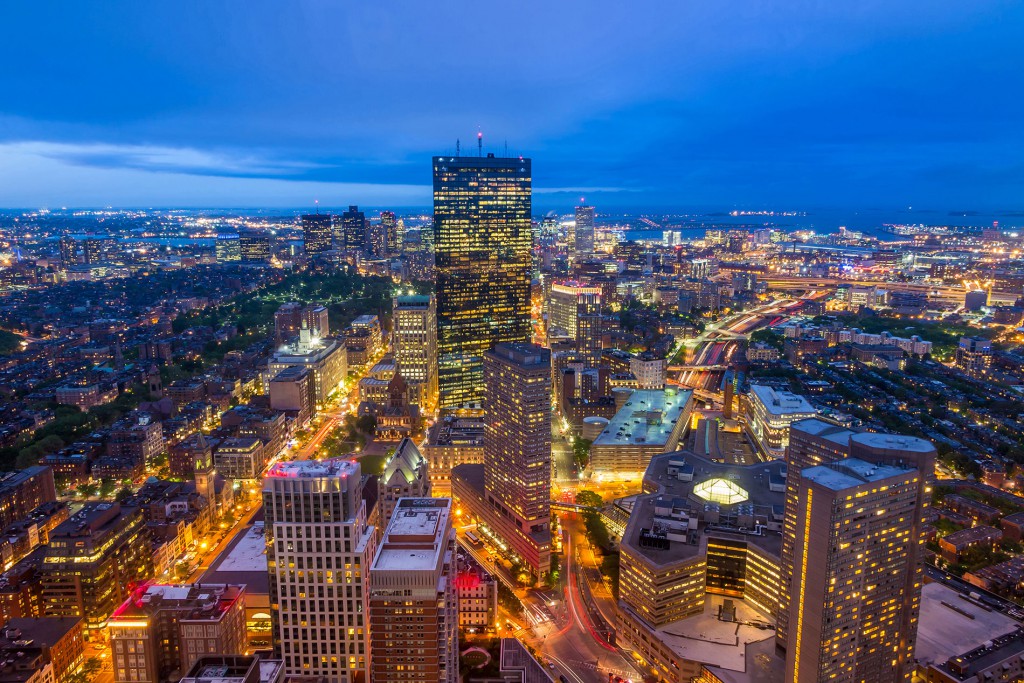 boston-skyline-night - InterContinental Insurance Brokers